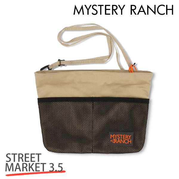 MYSTERY RANCH ミステリーランチ ショルダーバッグ STREET MARKET 3.5 ストリートマーケット 3.5L HUMMUS ハムス: