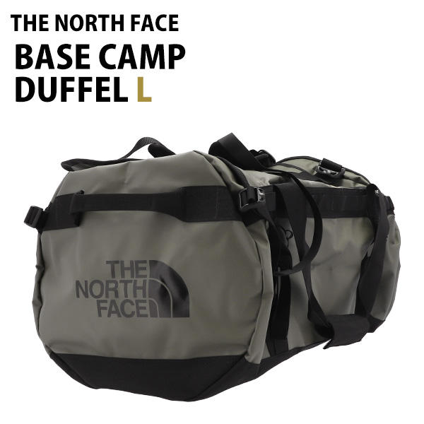 THE NORTH FACE ノースフェイス バックパック BASE CAMP DUFFEL L ベースキャンプ ダッフル 95L ニュートープグリーン×ブラック: