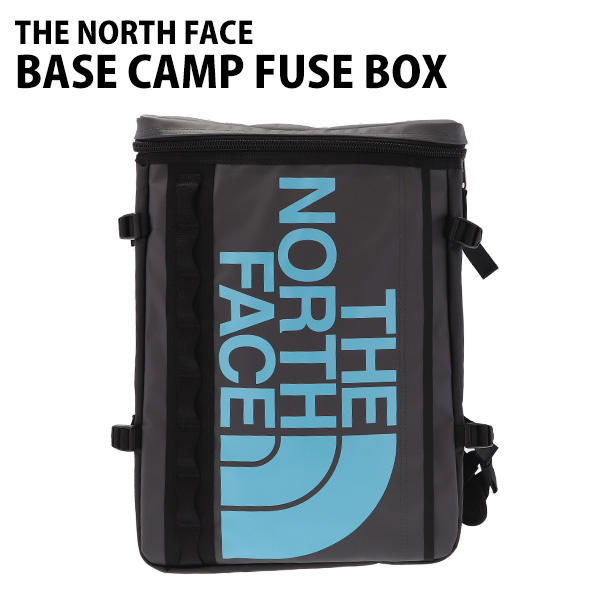 THE NORTH FACE ノースフェイス バックパック BASE CAMP FUSE BOX ベースキャンプ ヒューズボックス 30L アスファルトグレー×ノーズブルー: