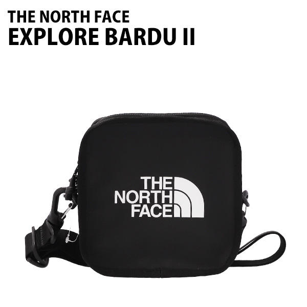 THE NORTH FACE ノースフェイス クロスボディバッグ EXPLORE BARDU II エクスプロア バード ブラック×ホワイト: