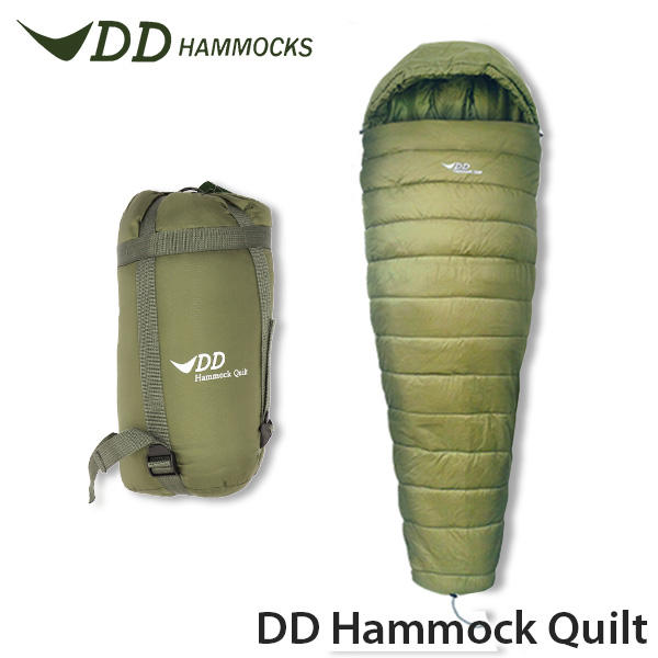 DD Hammocks DDハンモック 寝袋 DD Hammock Quilt DDハンモックキルト Olive Green オリーブグリーン: