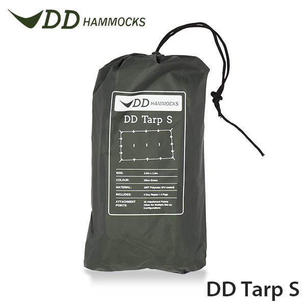 DD Hammocks DDハンモック タープ DD Tarp DDタープ S 2.8m×1.5m Olive Green オリーブグリーン: