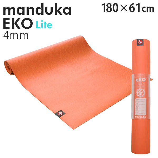 Manduka マンドゥカ Eko Lite エコ ライト ヨガマット Melon メロン 4mm: