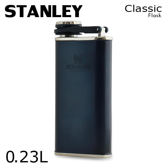 STANLEY スタンレー Classic The Easy Fill Wide Mouth Flask クラシック フラスコ ナイトフォール 0.23L 8OZ: