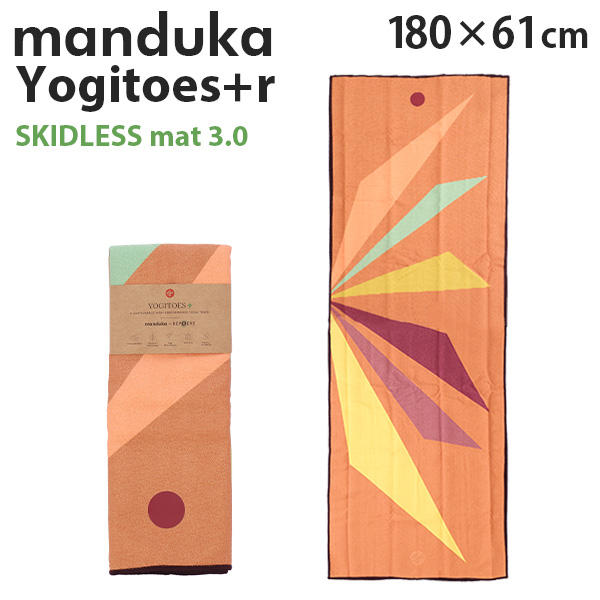 Manduka マンドゥカ Yogitoes＋r Skidless ヨギトース＋r スキッドレス 3.0 Palm Punch パームパンチ 180cm×61cm: