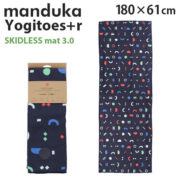 Manduka マンドゥカ Yogitoes＋r Skidless ヨギトース＋r スキッドレス 3.0 Symbols シンボル 180cm×61cm: