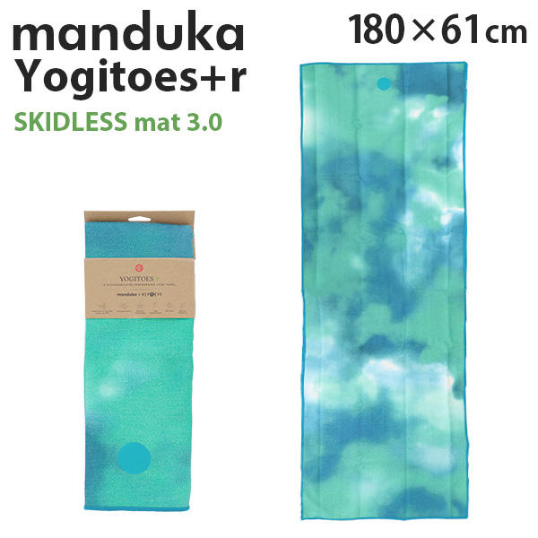 Manduka マンドゥカ Yogitoes＋r Skidless ヨギトース＋r スキッドレス 3.0 Lido Sky リドスカイ 180cm×61cm: