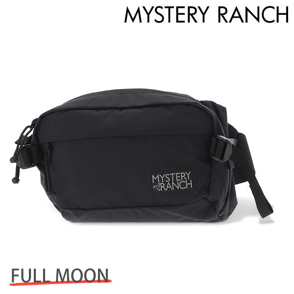 MYSTERY RANCH ミステリーランチ ボディバッグ FULL MOON フルムーン 6L BLACK ブラック: