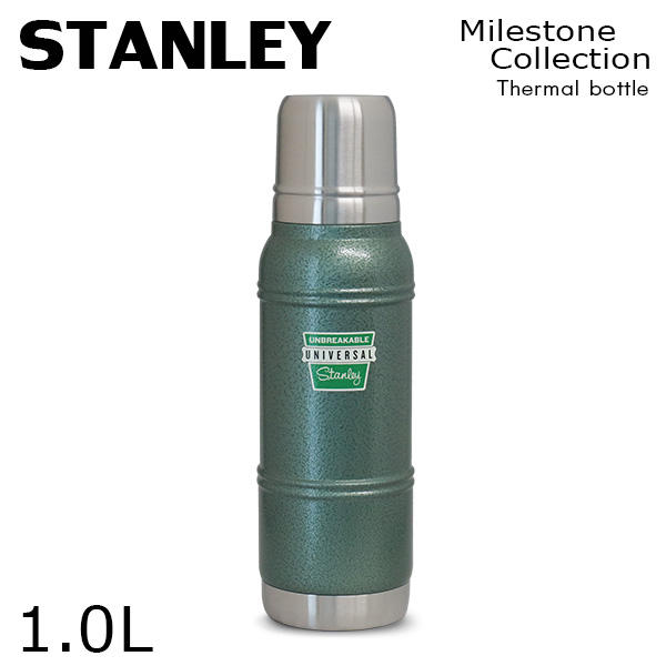 STANLEY スタンレー Milestones Thermal Bottle マイルストーン サーマルボトル 1960 ビンテージグリーン 1.0L 1.1QT: