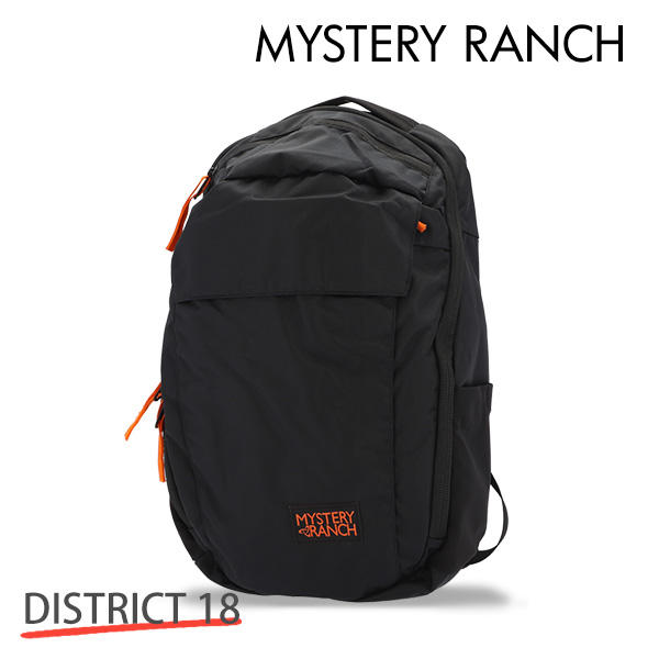 MYSTERY RANCH ミステリーランチ バックパック DISTRICT 18 ディストリクト 19L BLACK ブラック: