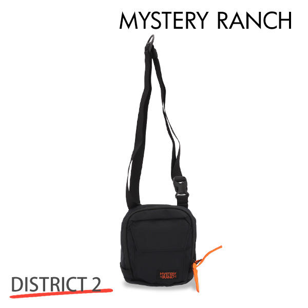 MYSTERY RANCH ミステリーランチ ショルダーバッグ DISTRICT 2 ディストリクト 2L BLACK ブラック: