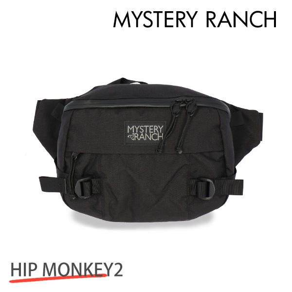 MYSTERY RANCH ミステリーランチ ヒップバッグ HIP MONKEY 8 ヒップモンキー 8L BLACK ブラック: