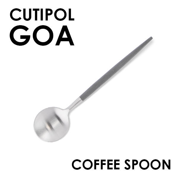 Cutipol クチポール GOA Gray ゴア グレー Tea spoon/Coffee spoon ティースプーン/コーヒースプーン: