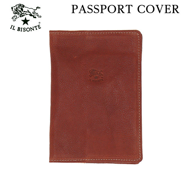 IL BISONTE イルビゾンテ CASE パスポートケース SEPPIA セピア BW221 SCA005 パスポートカバー PO0001:
