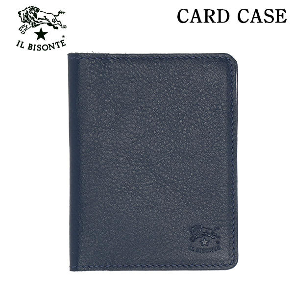 IL BISONTE イルビゾンテ CARD CASE カードケース BLUE ブルー BL137 SCC003 PV0005: