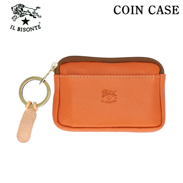 IL BISONTE イルビゾンテ COIN PURSE コインパース CARAMEL キャラメル CA101 SCP017 コインケース PV0005: