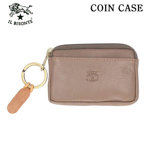 IL BISONTE イルビゾンテ COIN PURSE コインパース LIGHT GREY ライトグレー GY103 SCP017 コインケース PV0005: