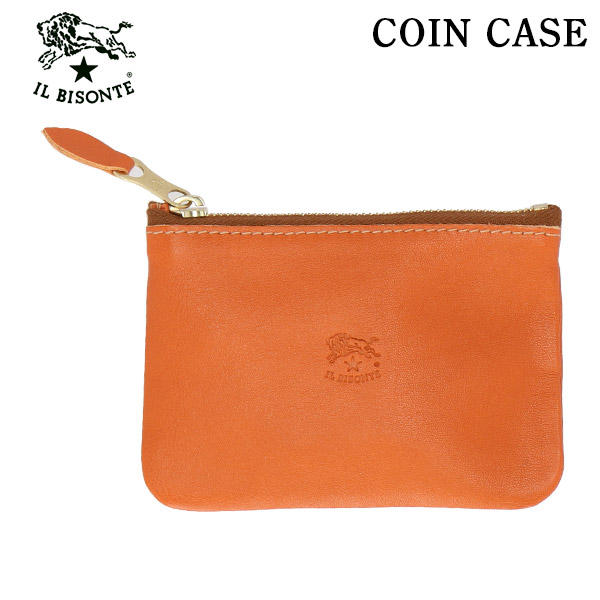 IL BISONTE イルビゾンテ COIN PURSE コインパース CARAMEL キャラメル CA101 SCP034 コインケース PV0005: