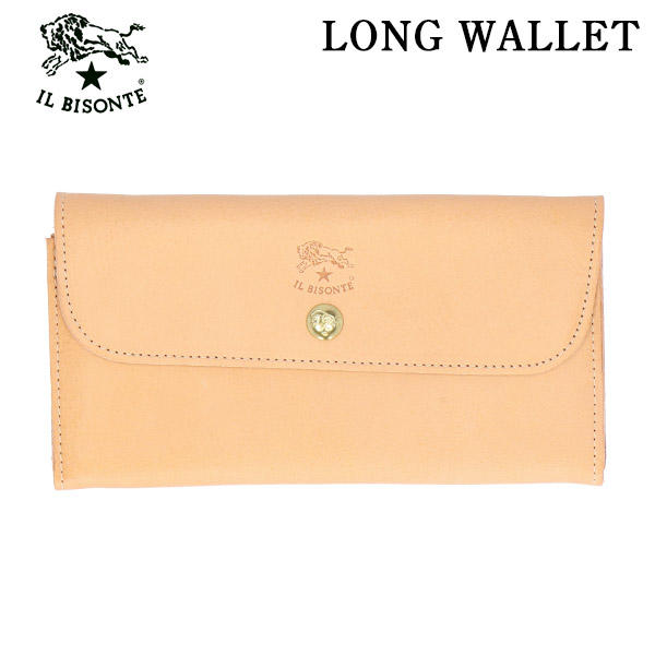 IL BISONTE イルビゾンテ LONG WALLET 長財布 NATURAL ナチュラル NA106 SCW020 ロングウォレット PV0005: