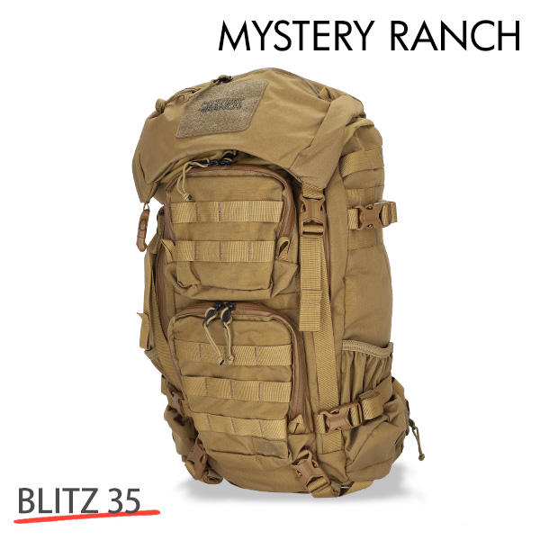 MYSTERY RANCH ミステリーランチ BLITZ 35 ブリッツ S/M 35L Coyote コヨーテ バックパック デイパック: