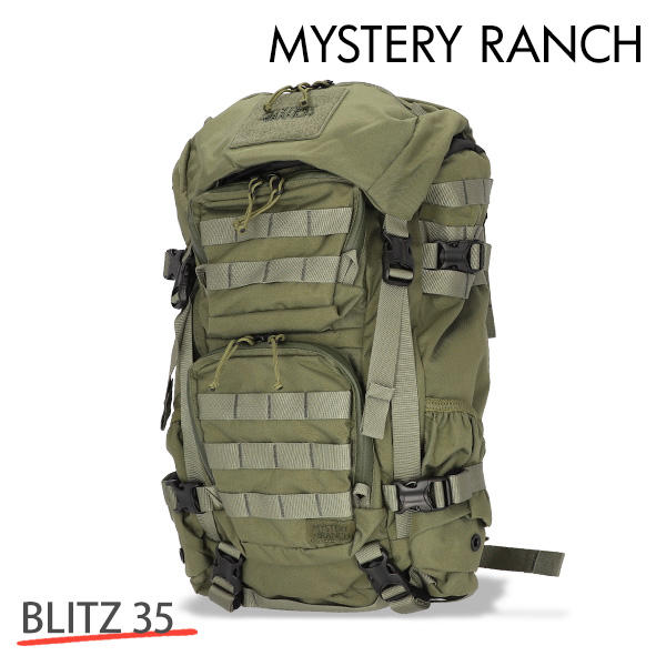MYSTERY RANCH ミステリーランチ BLITZ 35 ブリッツ S/M 35L Forest フォレスト バックパック デイパック: