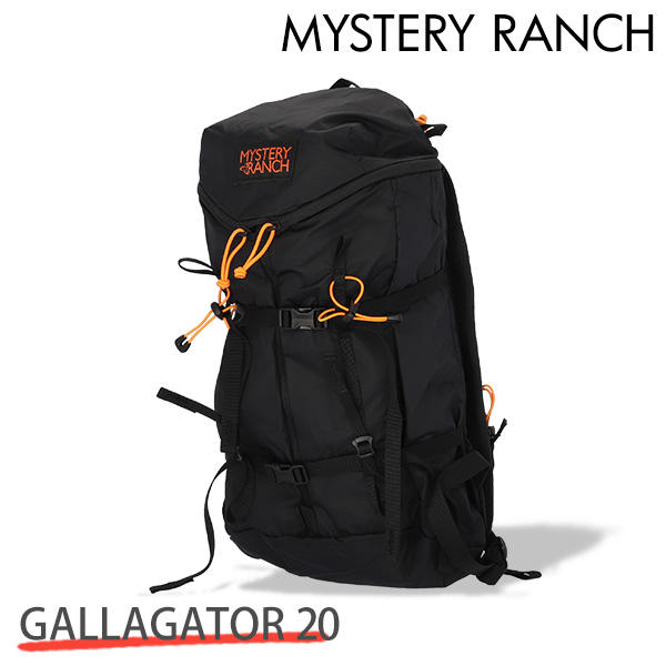 MYSTERY RANCH ミステリーランチ GALLAGATOR 20 ギャラゲーター S/M 20L Black ブラック バックパック デイパック: