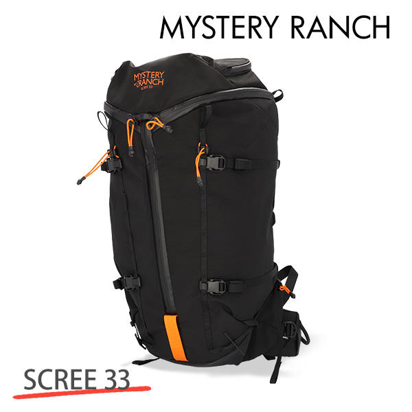 MYSTERY RANCH ミステリーランチ SCREE 33 MEN'S スクリー メンズ M 33L Black ブラック バックパック デイパック: