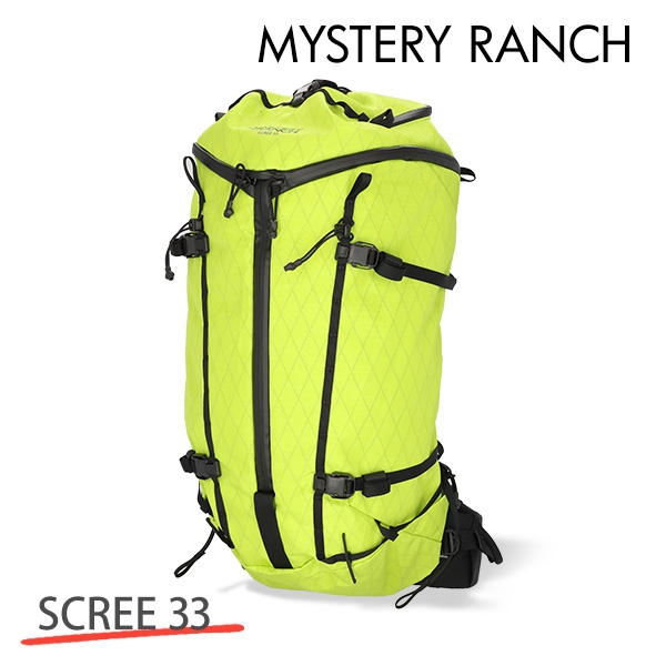 MYSTERY RANCH ミステリーランチ SCREE 33 MEN'S スクリー メンズ M 33L Limeade ライメード バックパック デイパック: