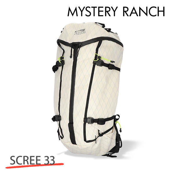 MYSTERY RANCH ミステリーランチ SCREE 33 MEN'S スクリー メンズ M 33L White/Limeade ホワイト/ライメード バックパック デイパック: