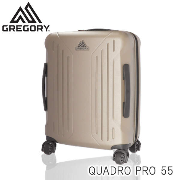 GREGORY グレゴリー スーツケース QUADRO PRO INTERNATIONAL CARRY ON クアドロ プロ インターナショナル キャリーオン 55cm ミラージュタン 150952A269:
