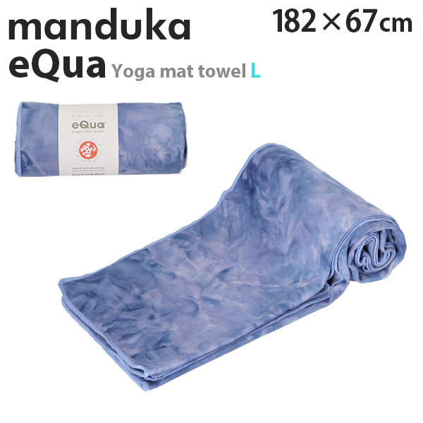 Manduka マンドゥカ eQua イークア ヨガマットタオル Yes Please TD イエスプリーズタイダイ L: