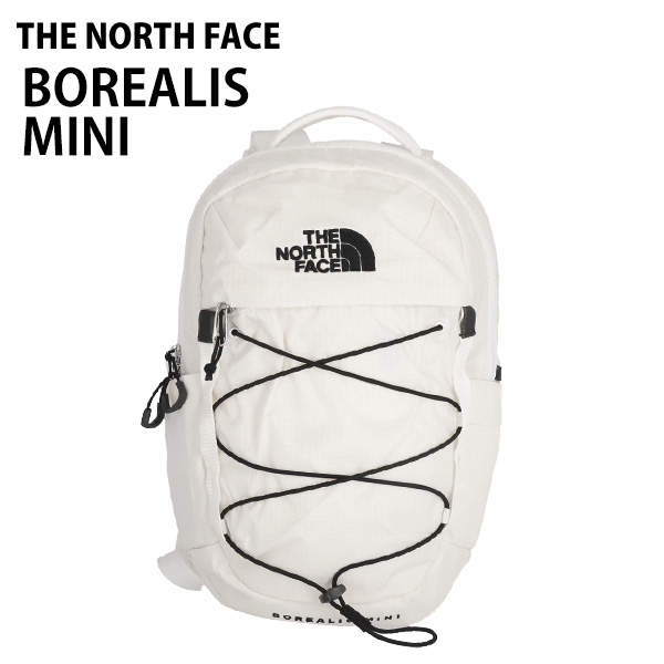THE NORTH FACE ノースフェイス バックパック BOREALIS MINI BACKPACK ボレアリス ミニバックパック 10L ホワイト×ブラック: