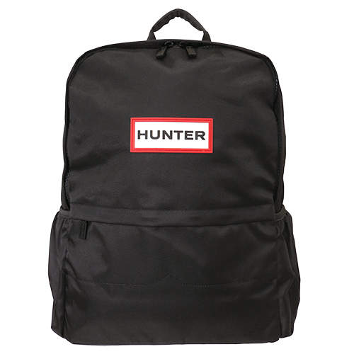 HUNTER ハンター ORIGINAL NYLON BACKPACK オリジナル ナイロン バックパック 24.5L BLACK ブラック: