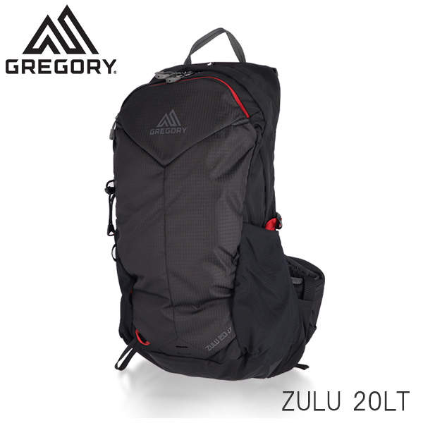 GREGORY グレゴリー バックパック ZULU ズール LT 20 20L ボルケニックブラック 1493210662: