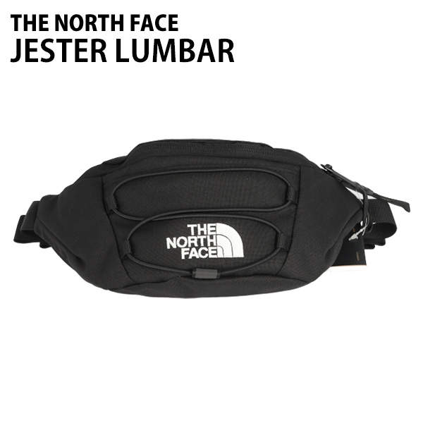 THE NORTH FACE ノースフェイス ボディバッグ JESTER LUMBAR ジェスター ランバー ヒップパック 2.2L ブラック: