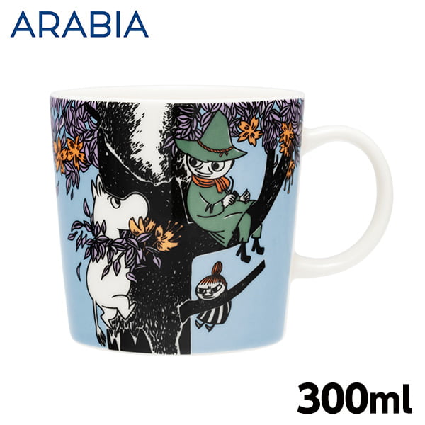 ARABIA アラビア Moomin ムーミン マグ フレンズフォーエバー 300ml:
