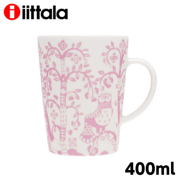 iittala イッタラ Taika タイカ マグカップ 400ml ローズ:
