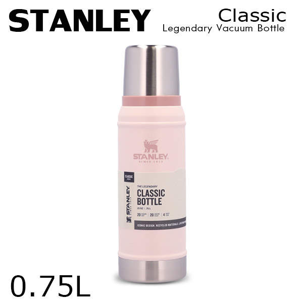 STANLEY スタンレー Classic Legendary Vacuum Bottle クラシック 真空ボトル ローズクオーツ 0.75L 25oz: