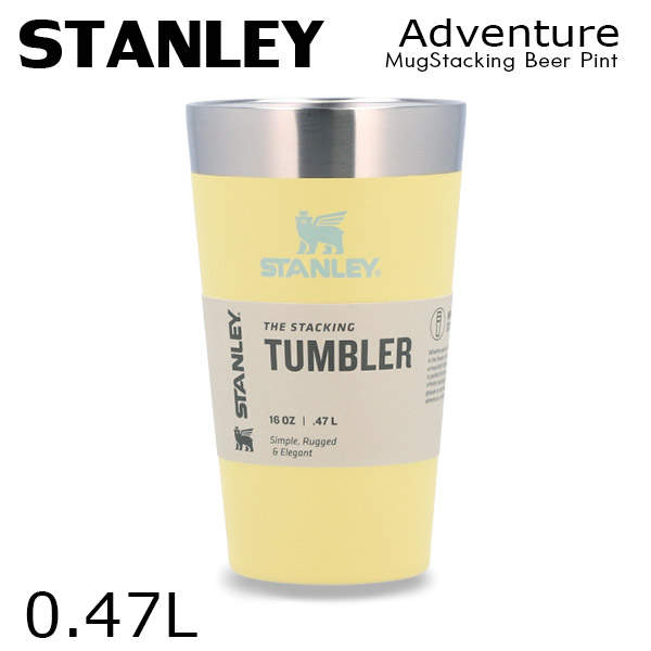 STANLEY スタンレー Adventure Stacking Beer Pint アドベンチャー スタッキング 真空パイント ポメロ 0.47L 16oz: