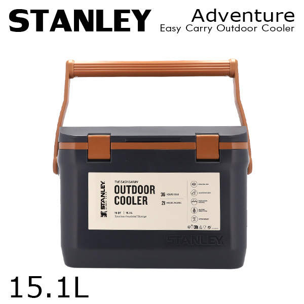 STANLEY スタンレー Adventure Easy Carry Outdoor Cooler アドベンチャー クーラーボックス トワイライト 15.1L 16QT: