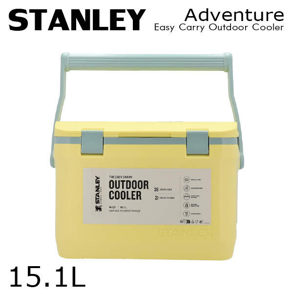 STANLEY スタンレー Adventure Easy Carry Outdoor Cooler アドベンチャー クーラーボックス ポメロ 15.1L 16QT: