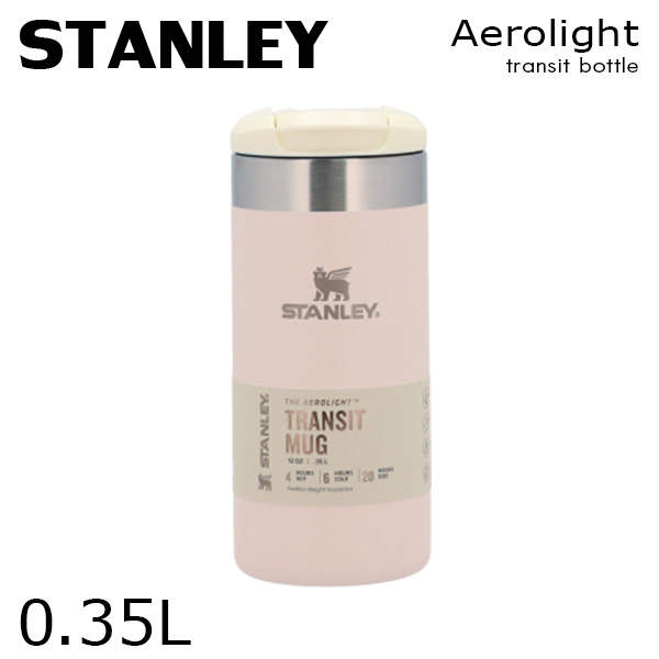 STANLEY スタンレー The AeroLight Transit Mug エアロライト トランジットボトル ローズクオーツ 0.35L 12oz: