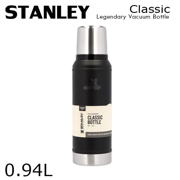 STANLEY スタンレー Classic Legendary Vacuum Bottle クラシック 真空ボトル ブラック 0.94L: