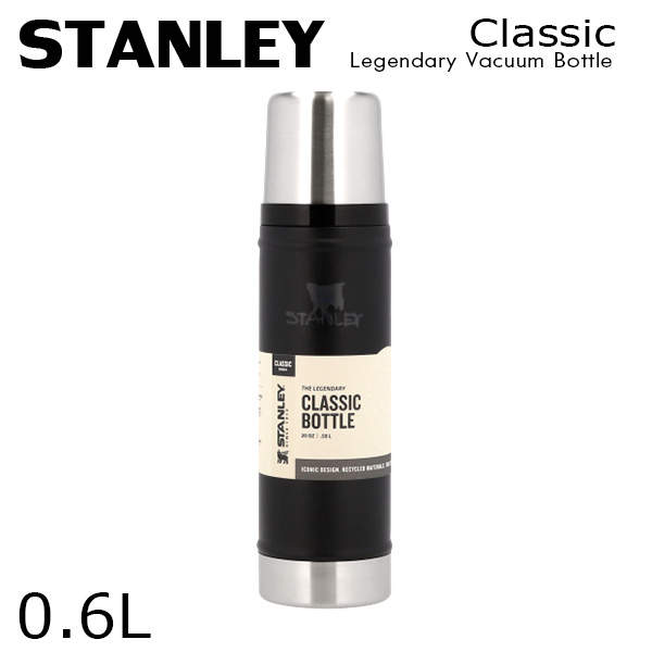 STANLEY スタンレー Classic Legendary Vacuum Bottle クラシック 真空ボトル ブラック 0.6L: