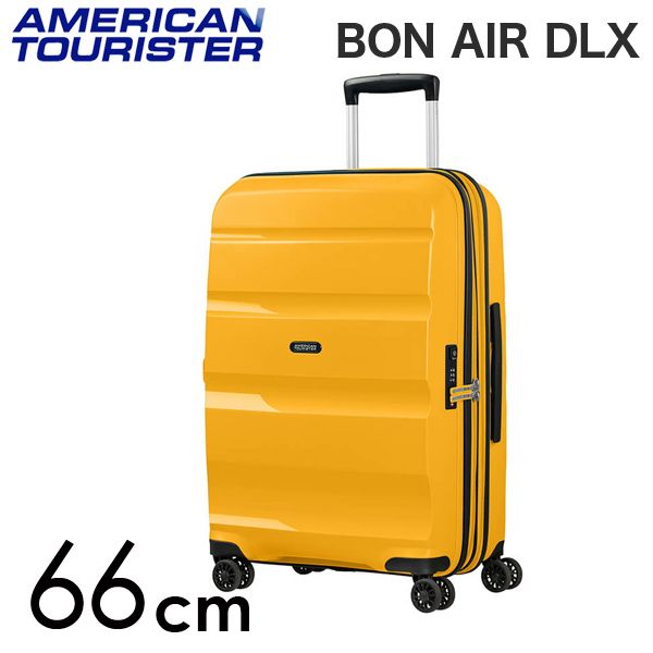 Samsonite スーツケース American Tourister Bon Air DLX アメリカンツーリスター ボン エアー DLX 66cm EXP ライトイエロー: