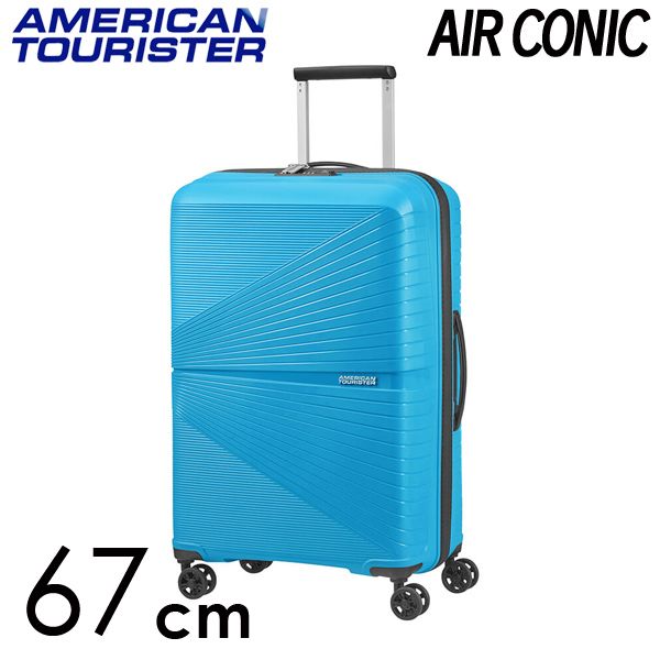 Samsonite スーツケース American Tourister AIRCONIC アメリカンツーリスター エアーコニック 67cm スポーティブルー: