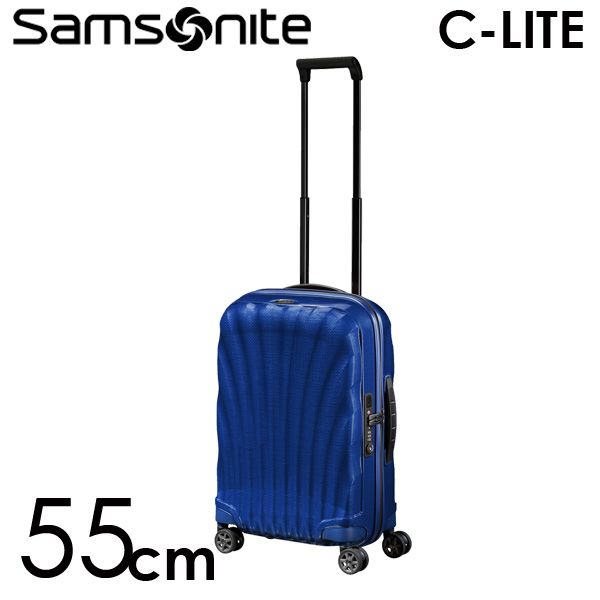 Samsonite スーツケース C-LITE Spinner シーライト スピナー 55cm ディープブルー 122859-1277: