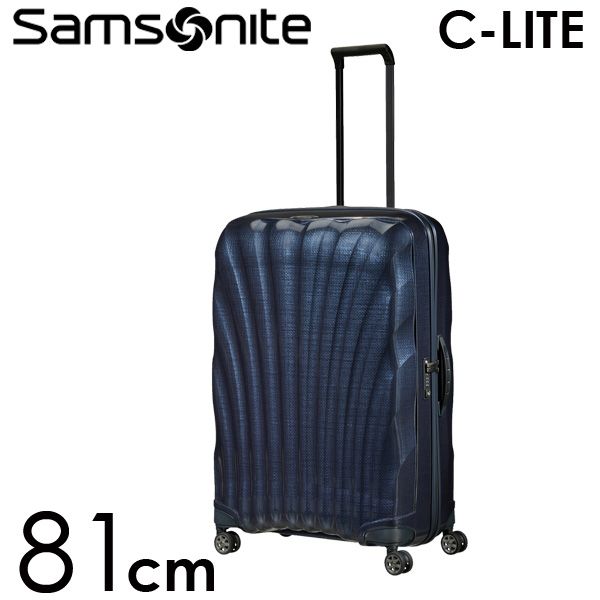 Samsonite スーツケース C-LITE Spinner シーライト スピナー 81cm ミッドナイトブルー 122862-1549【他商品と同時購入不可】: