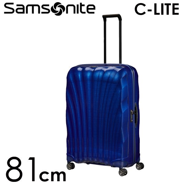Samsonite スーツケース C-LITE Spinner シーライト スピナー 81cm ディープブルー 122862-1277【他商品と同時購入不可】: