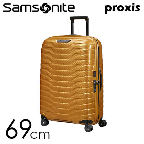 Samsonite スーツケース PROXIS SPINNER プロクシス スピナー 69cm ハニーゴールド 126041-6856: